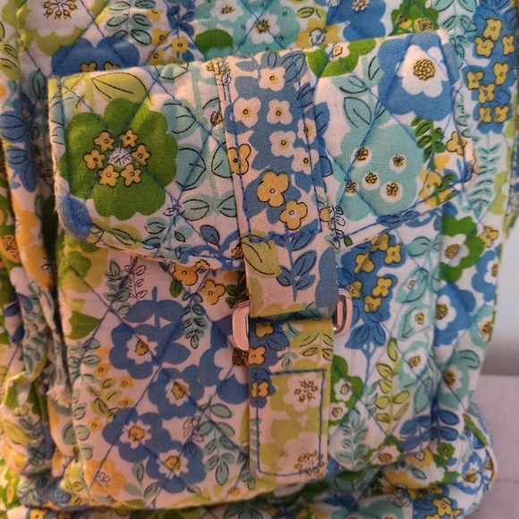 Vera Bradley Floral Drawstring Purse - Picture 2 of 6